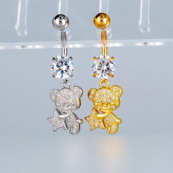 Piercing Göbek Fashion Ayıcık