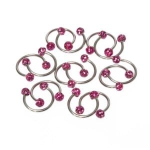 Piercing Septum Smiley 3.5mm Shambala Top