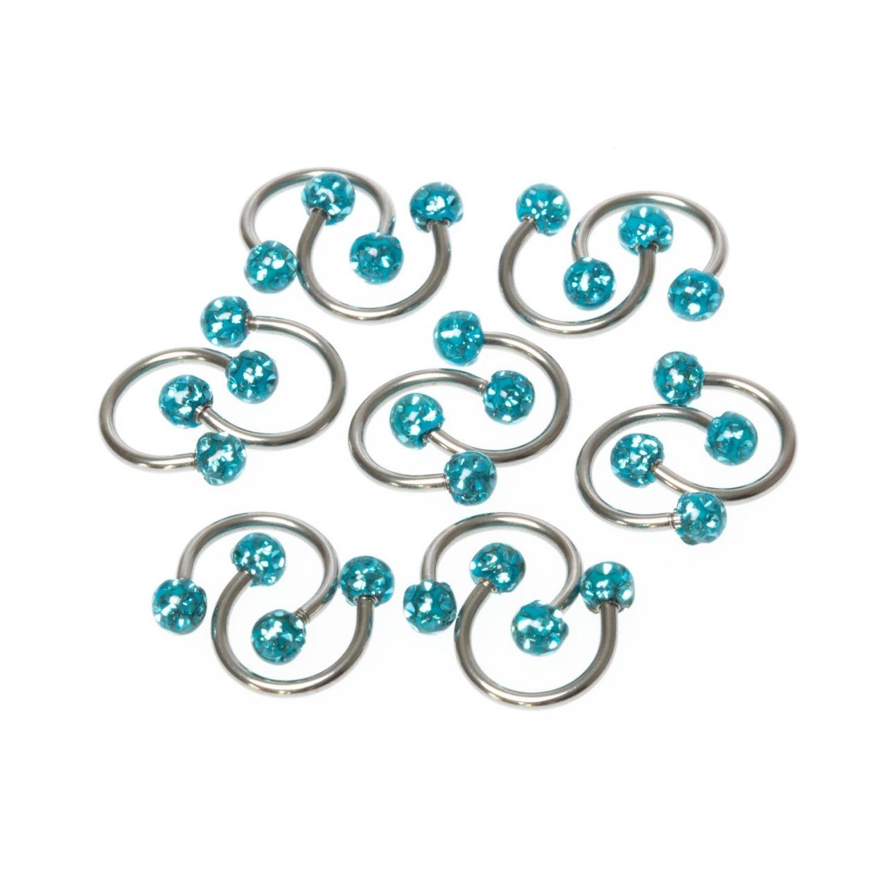 Piercing Septum Smiley 3.5mm Şambala Top