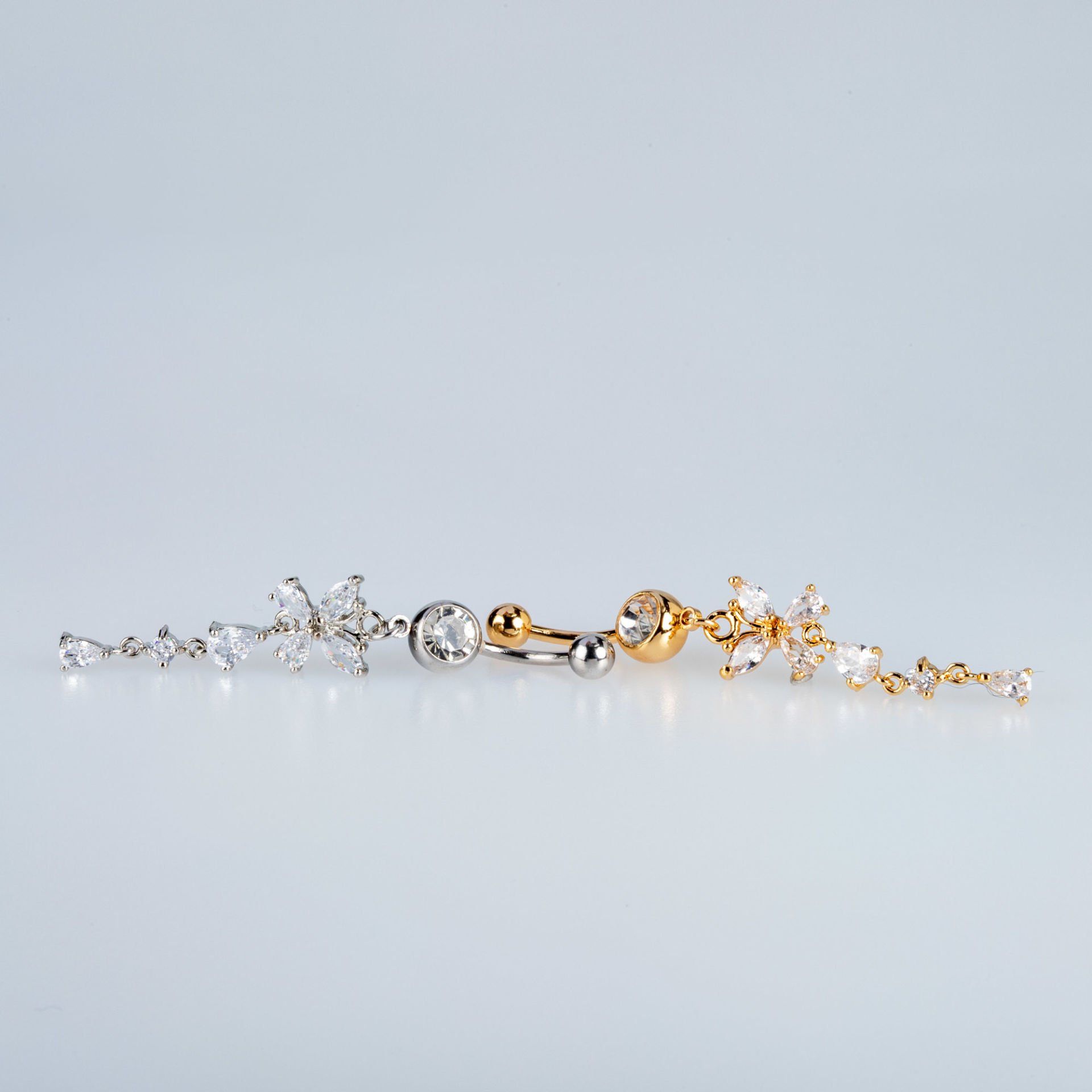 Piercing Göbek Kelebek