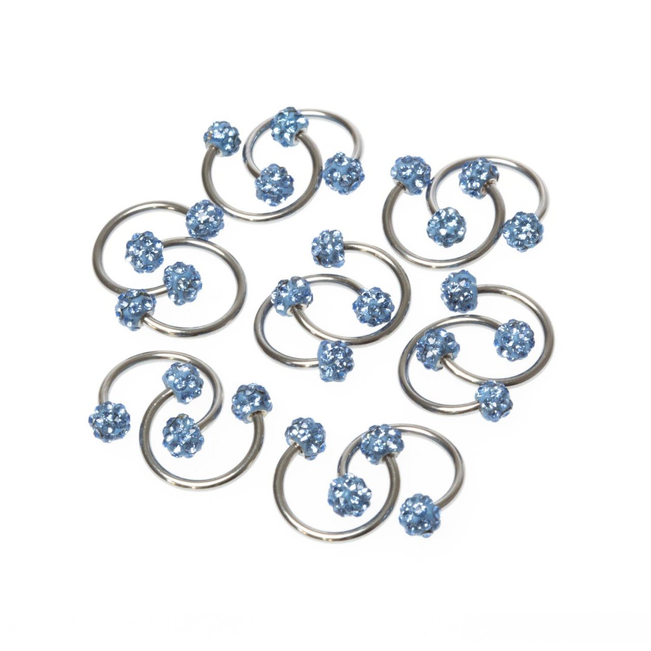 Piercing Septum Smiley 3.5mm Şambala Top