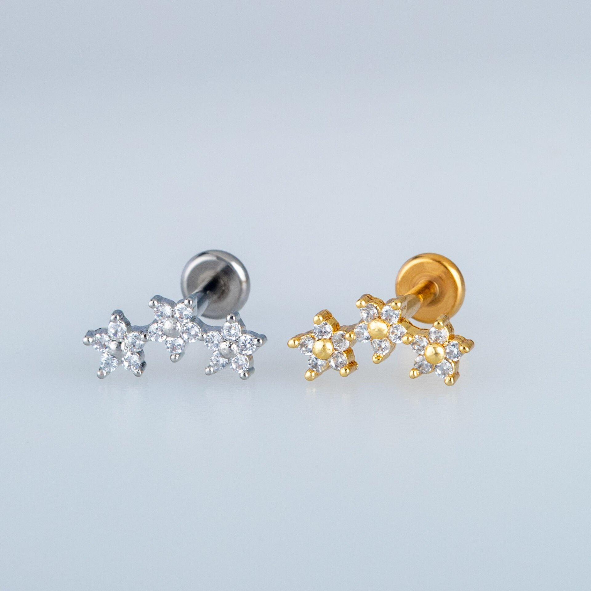 Piercing Tragus Helix Yıldız