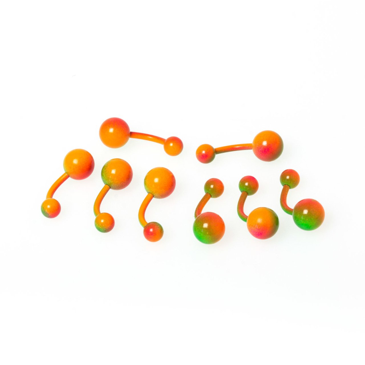 Toptan 316L Çelik Piercing Göbek Renk 4