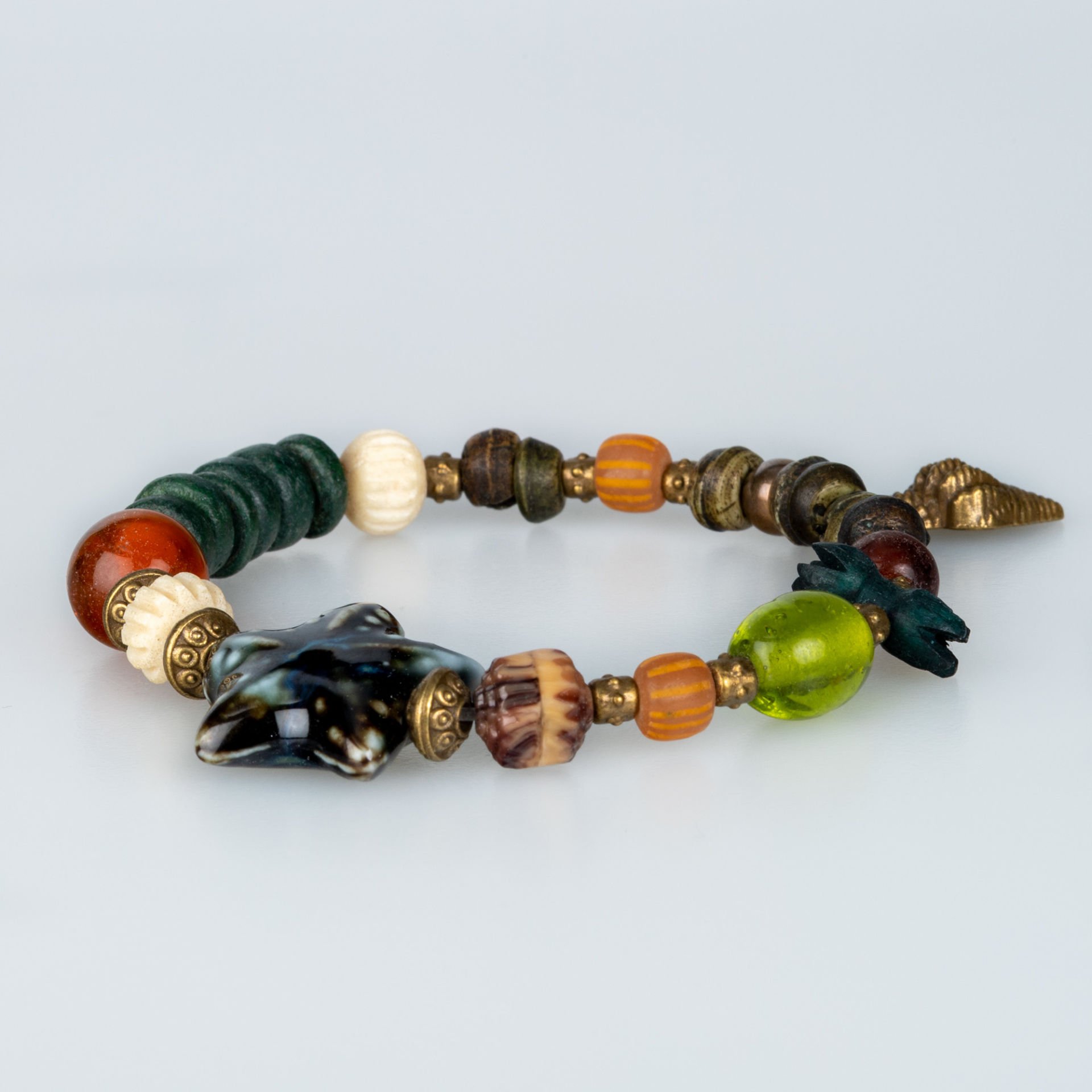 Ethnic Natural Stone Bracelet