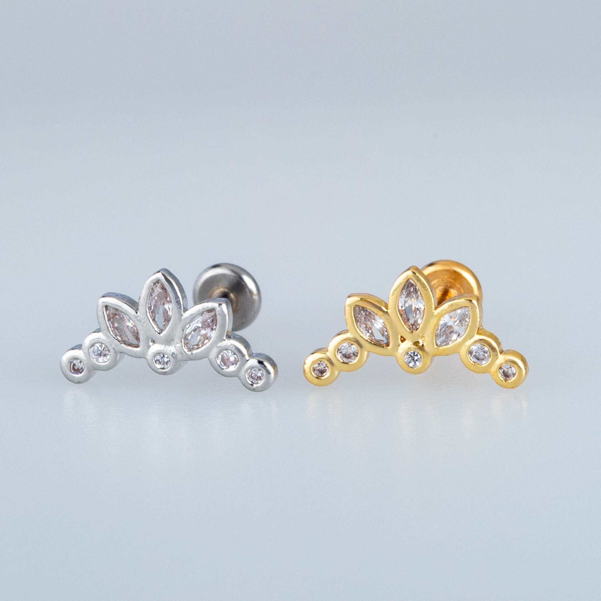 Piercing Tragus Helix Lotus