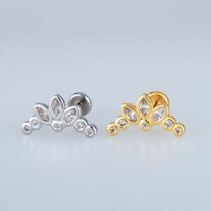 Piercing Tragus Helix Lotus