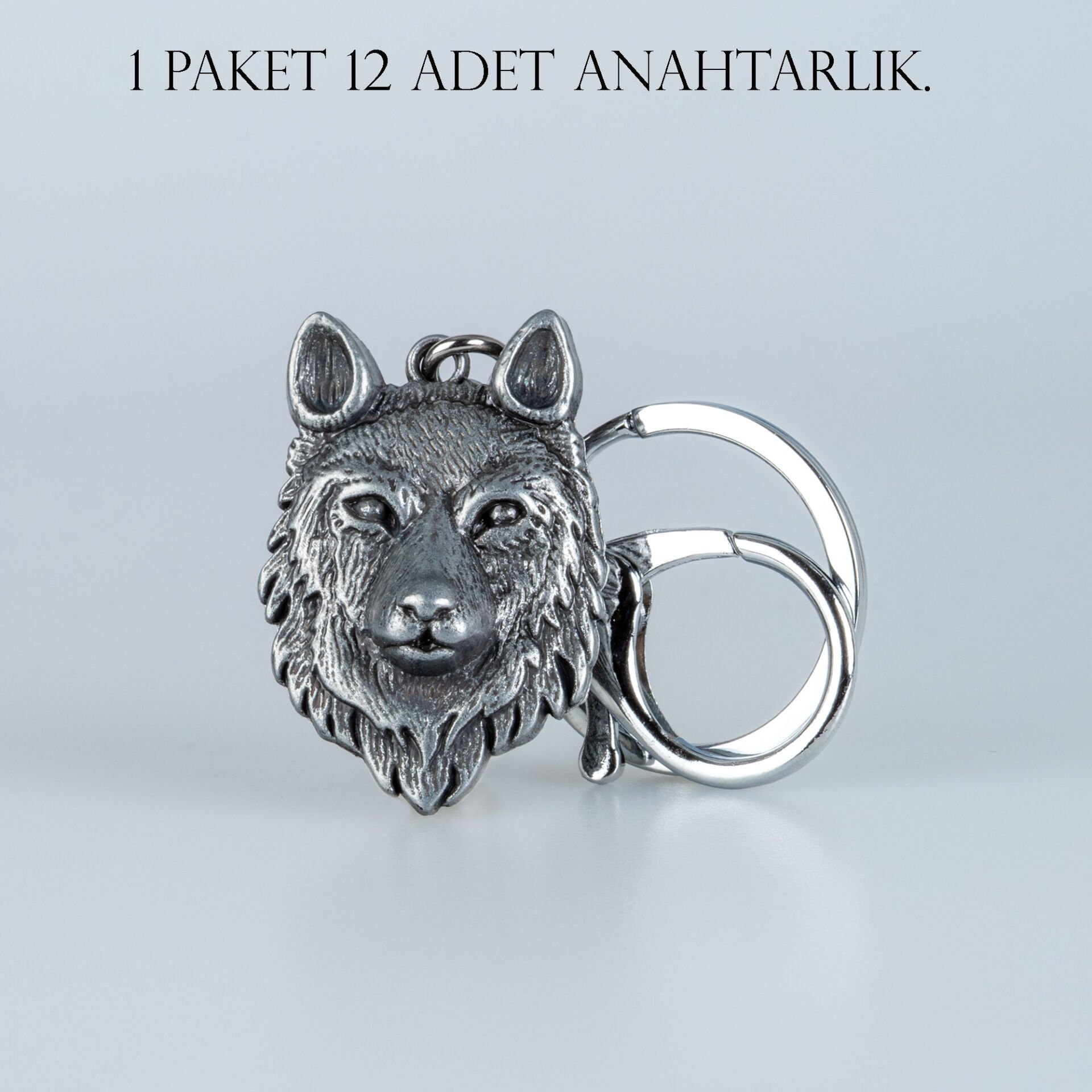 Keychain Wolf Pack 12 Pieces