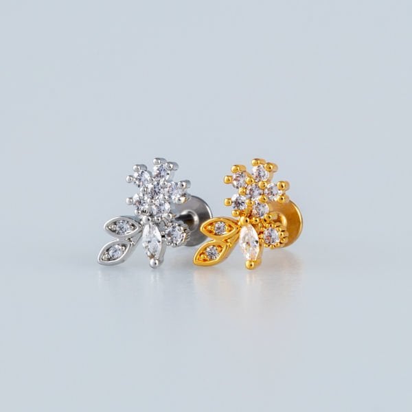 Piercing Tragus Çiçek