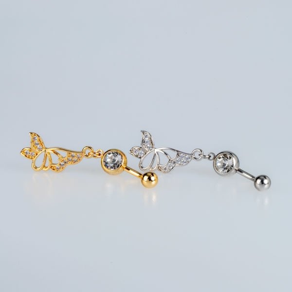 Piercing Göbek Kelebek