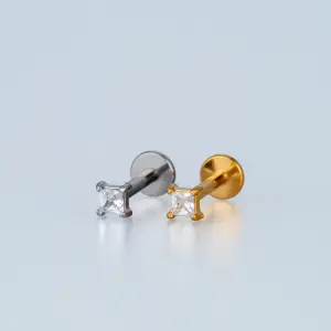 Toptan Piercing Çelik Tragus Sarı