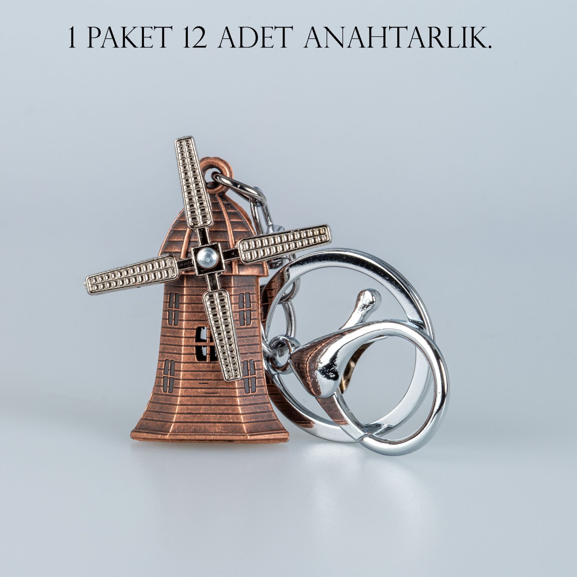 Keychain Mill Pack 12 Pieces