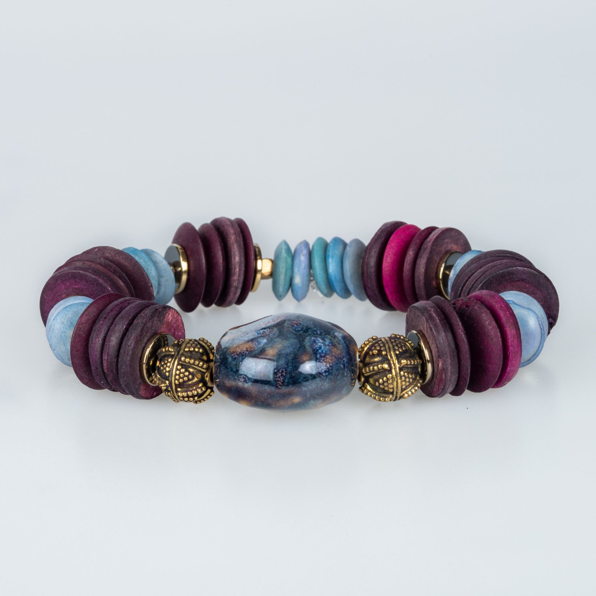 Ethnic Natural Stone Bracelet