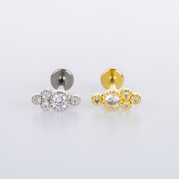 Piercing Tragus Yellow 8mm