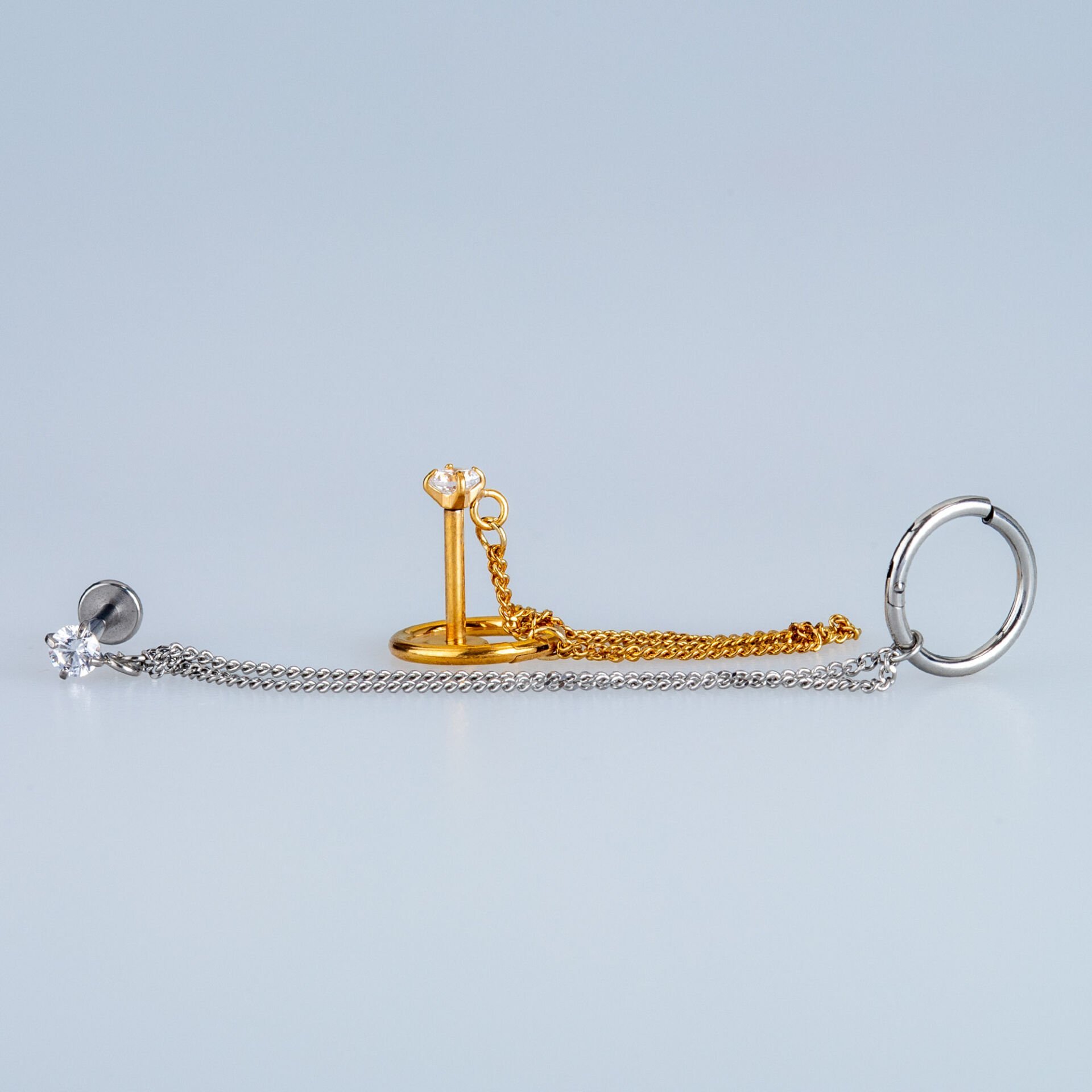 Piercing Çelik Halka Segment Helix Kıkırdak