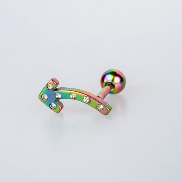 Piercing Çelik Tragus Ok