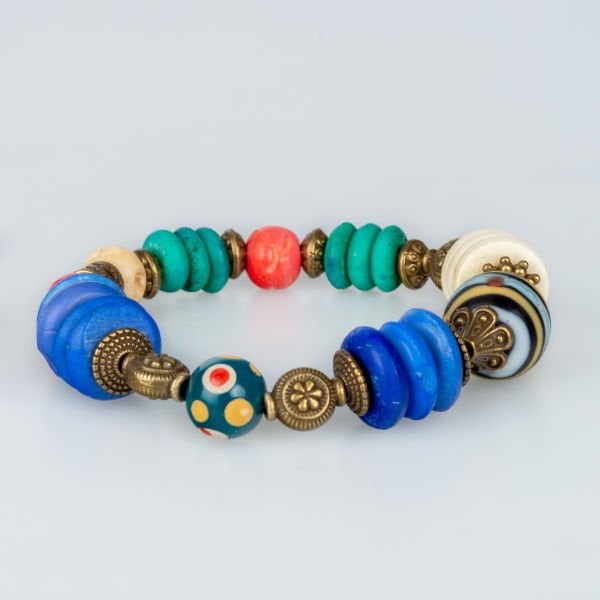 Ethnic Natural Stone Bracelet