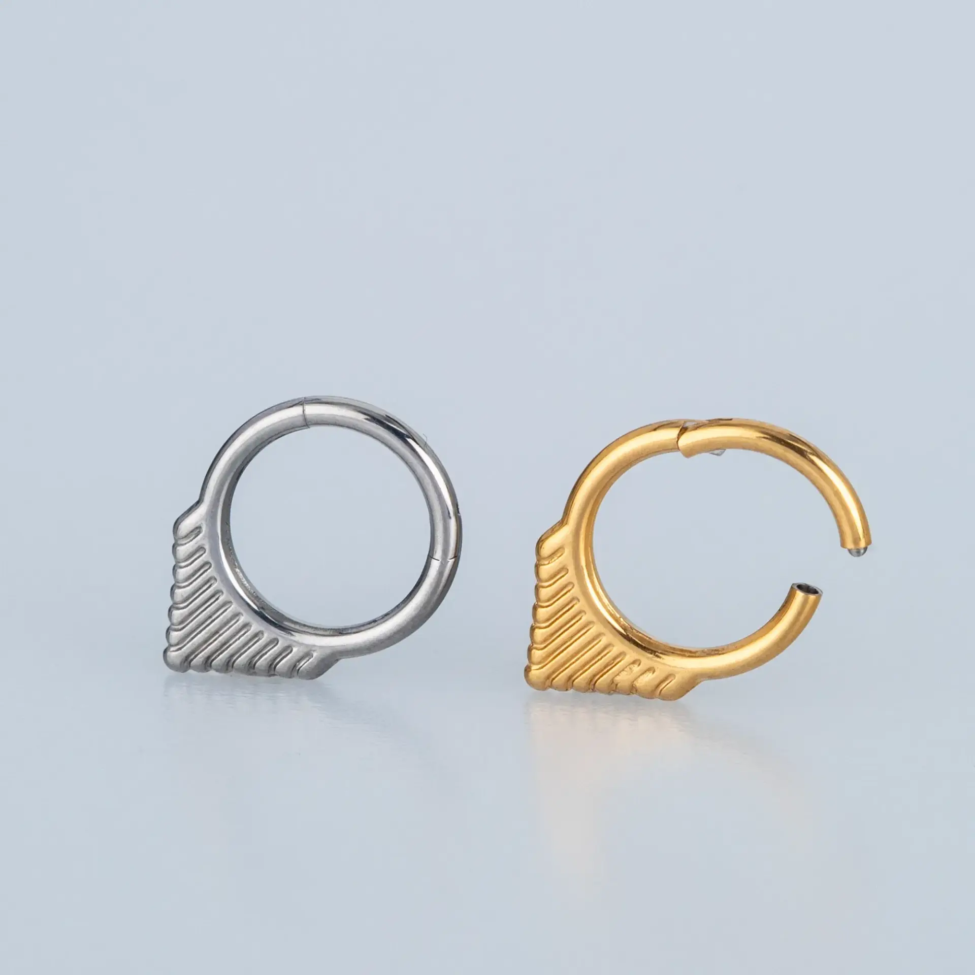 Piercing Titanyum Segment Halka