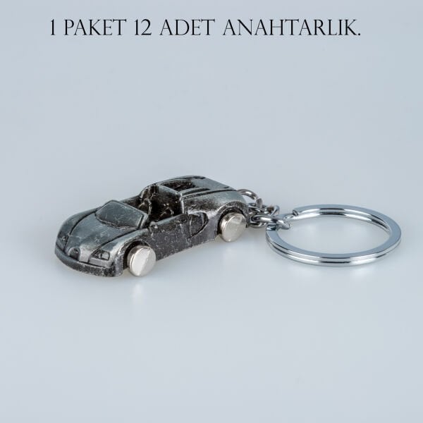 Anahtarlık Araba Paket 12 Adet
