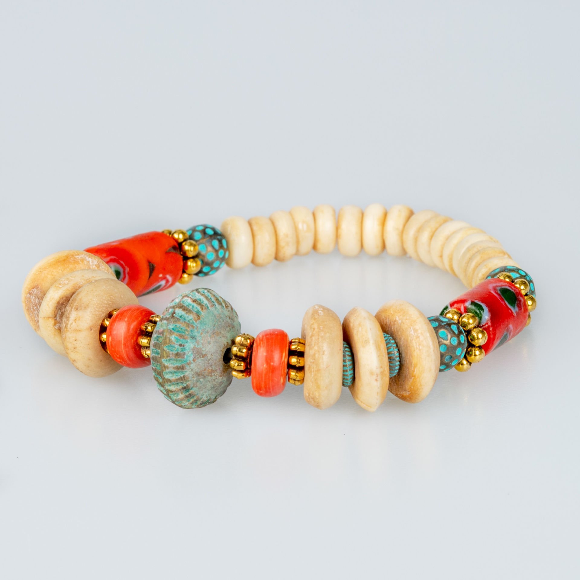 Ethnic Natural Stone Bracelet