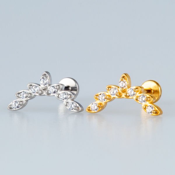 Piercing Çelik Tragus Lotus