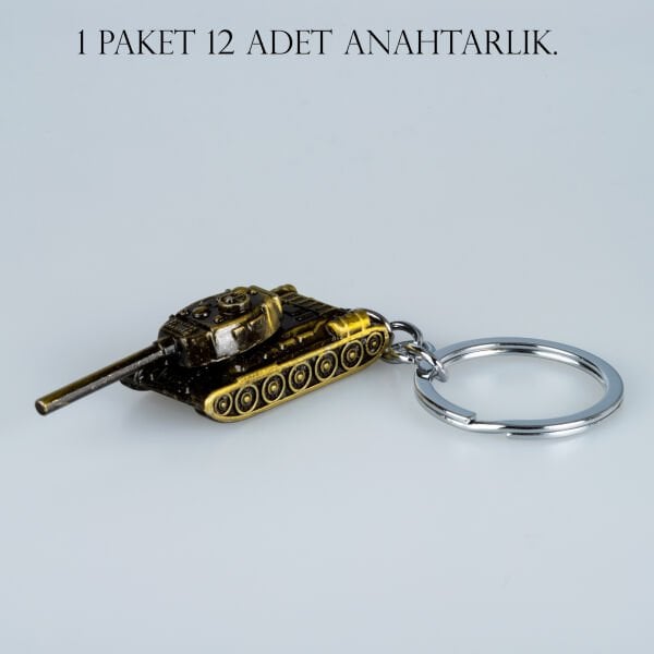 Keychain Tank Package 12 Pieces