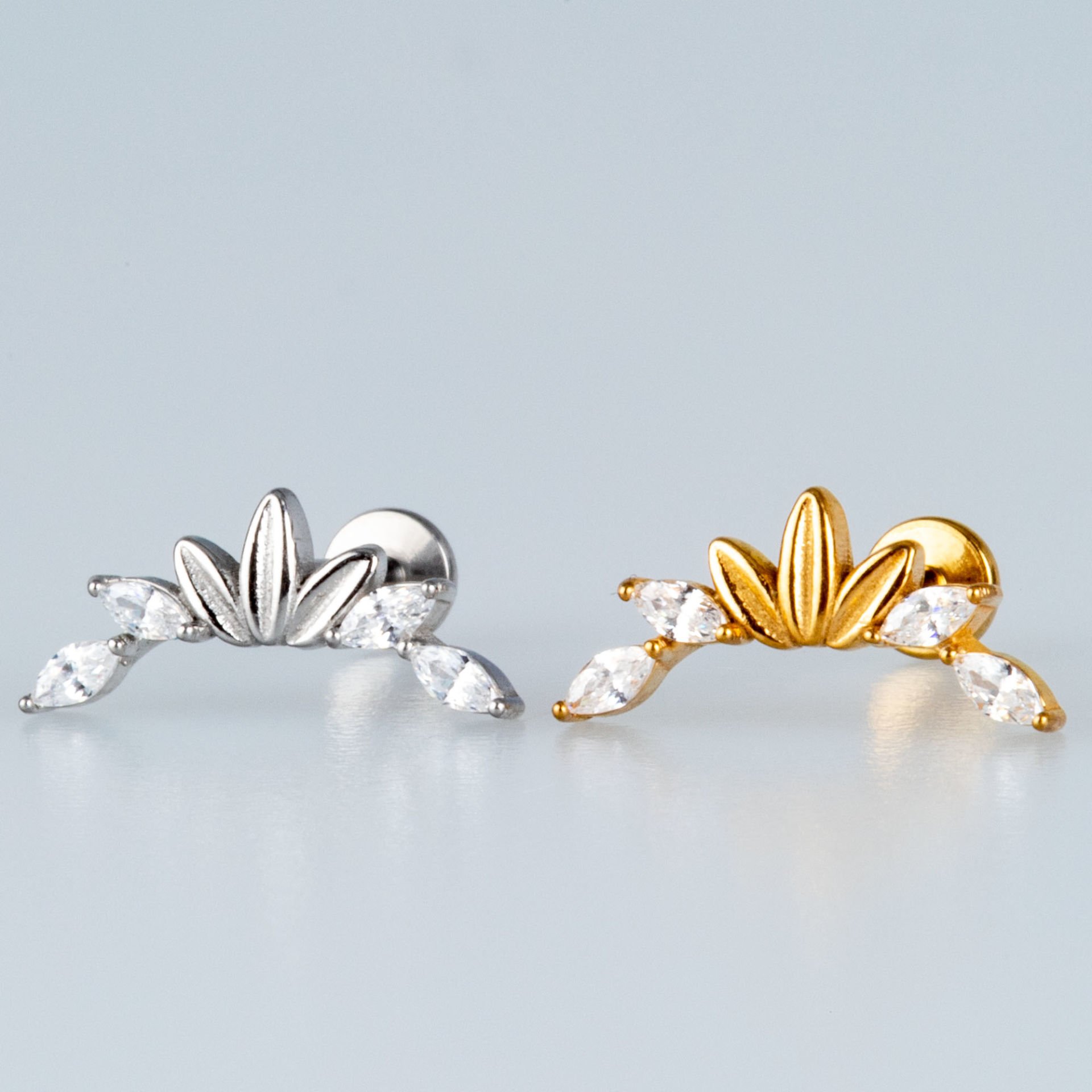 Piercing Çelik Tragus Lotus