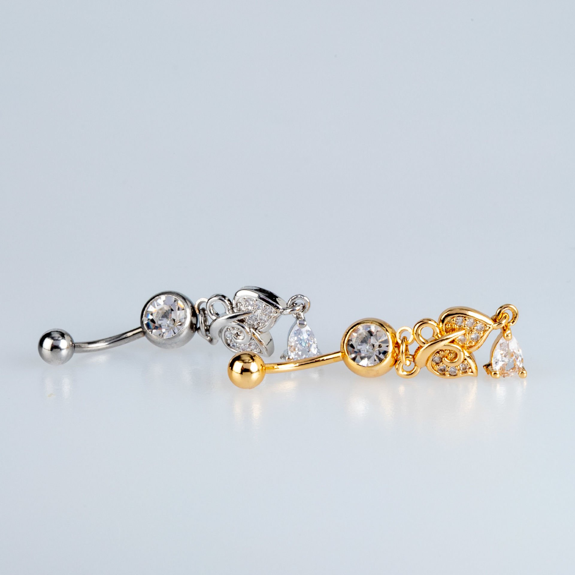 Piercing Göbek Yaprak