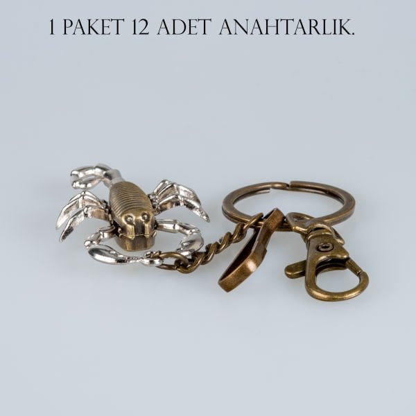 Anahtarlık Akrep Paket 12 Adet