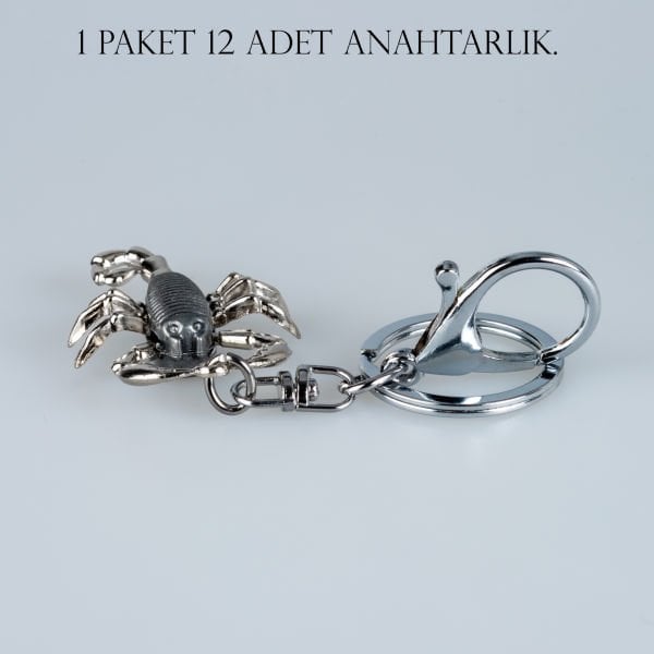 Keychain Scorpion Pack 12 Pieces