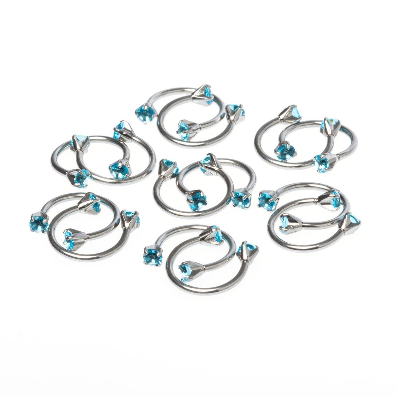 Toptan 316L Çelik Piercing Septum Smiley Boy: 1.2x10x3mm