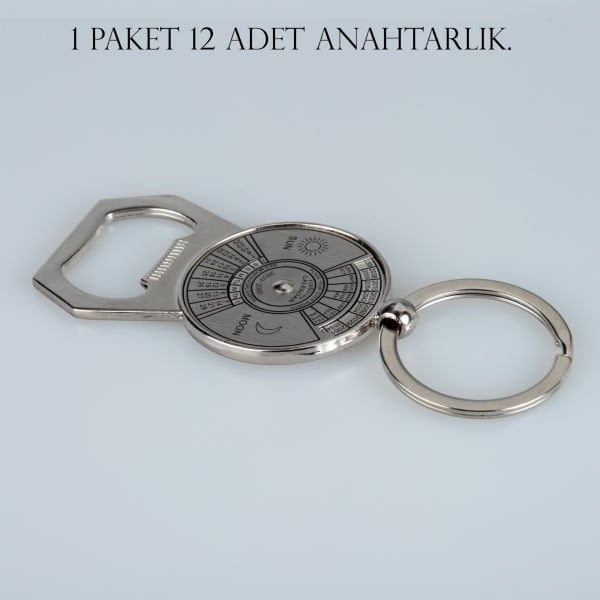 Keychain Calendar Opener Package 12 Pieces