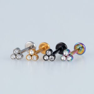 Toptan 316L Çelik Piercing Labret