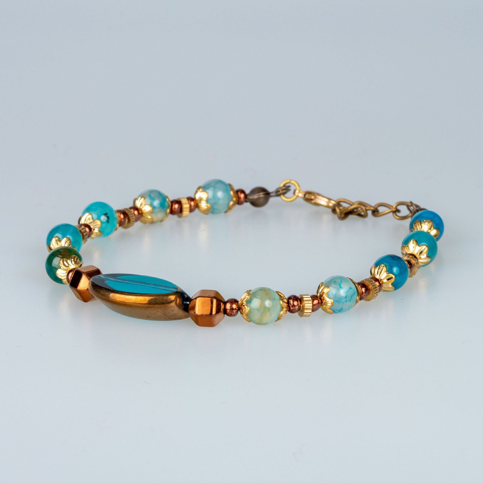 Ethnic Natural Stone Bracelet