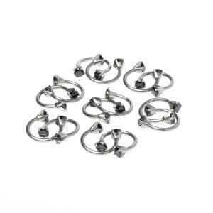 Piercing Septum Smiley Boy: 1.2x8x3mm