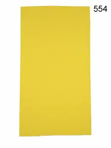 Toptan Düz Sarı Boyunluk - Mikrofiber Dikişsiz