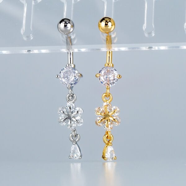 Piercing Göbek Fashion Çiçek