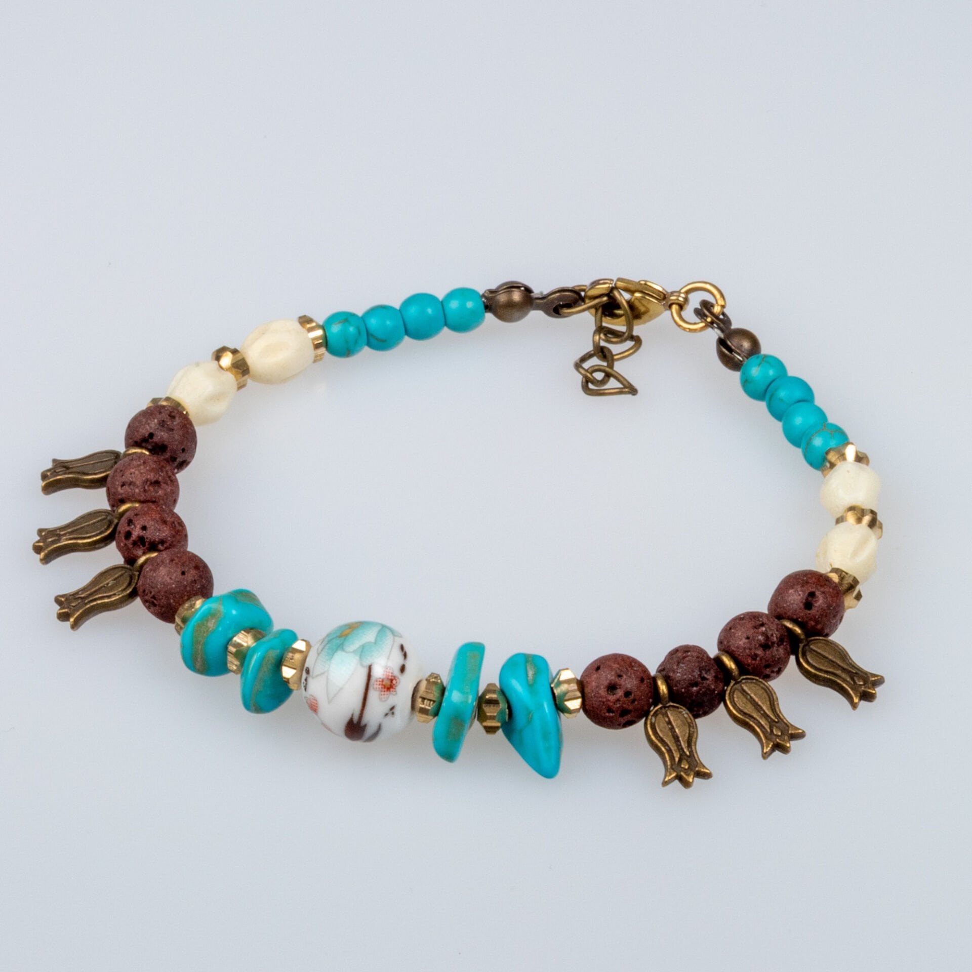 Etnik Doğal Taş Bileklik