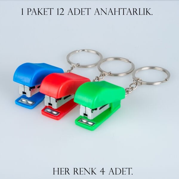 Anahtarlık Zımba Paket 12 Adet