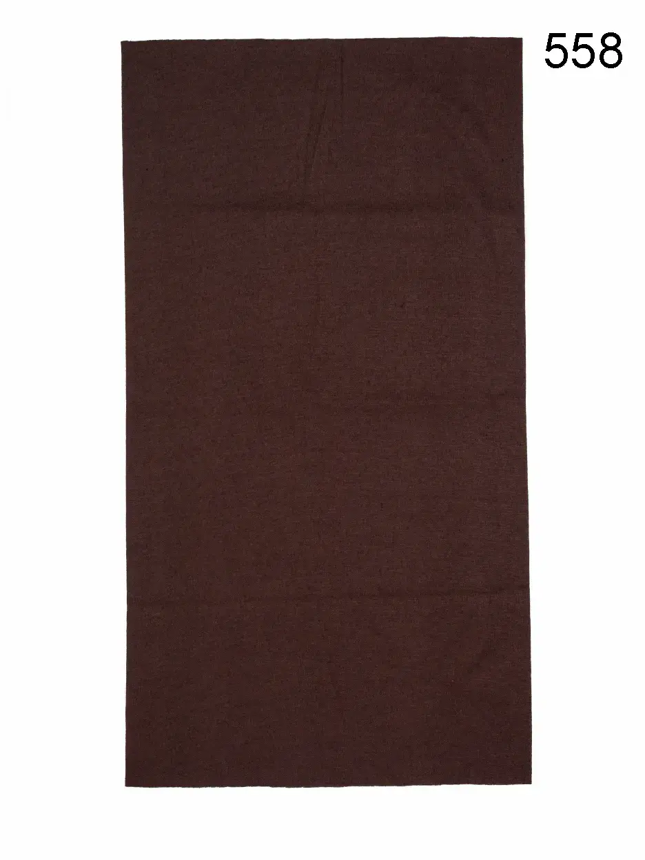 Toptan Düz Kahverengi Boyunluk - Mikrofiber