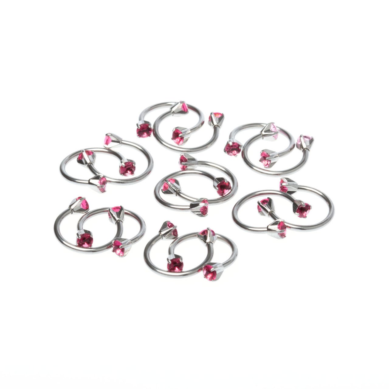Toptan 316L Çelik Piercing Septum Smiley Boy: 1.2x10x3mm