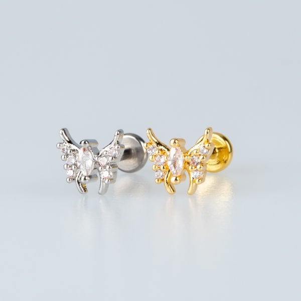 Piercing Tragus Kelebek