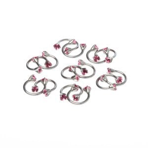 Piercing Septum Smiley Boy: 1.2x8x3mm