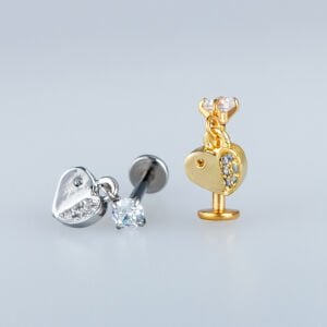 Piercing Tragus Helix Kalp