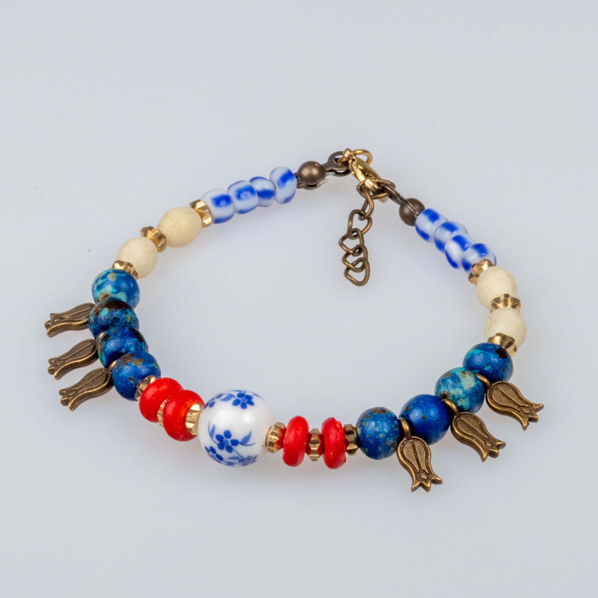 Etnik Doğal Taş Bileklik