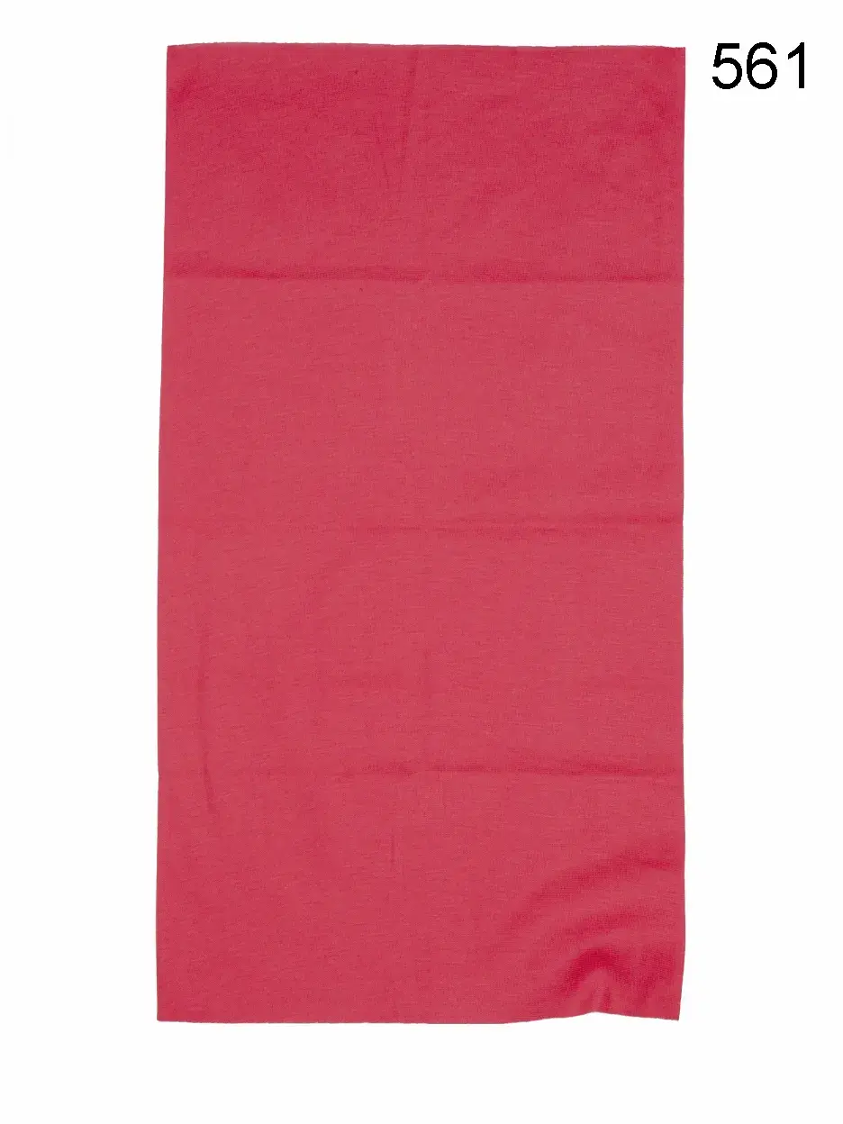 Toptan Düz Fuşya Boyunluk - Mikrofiber