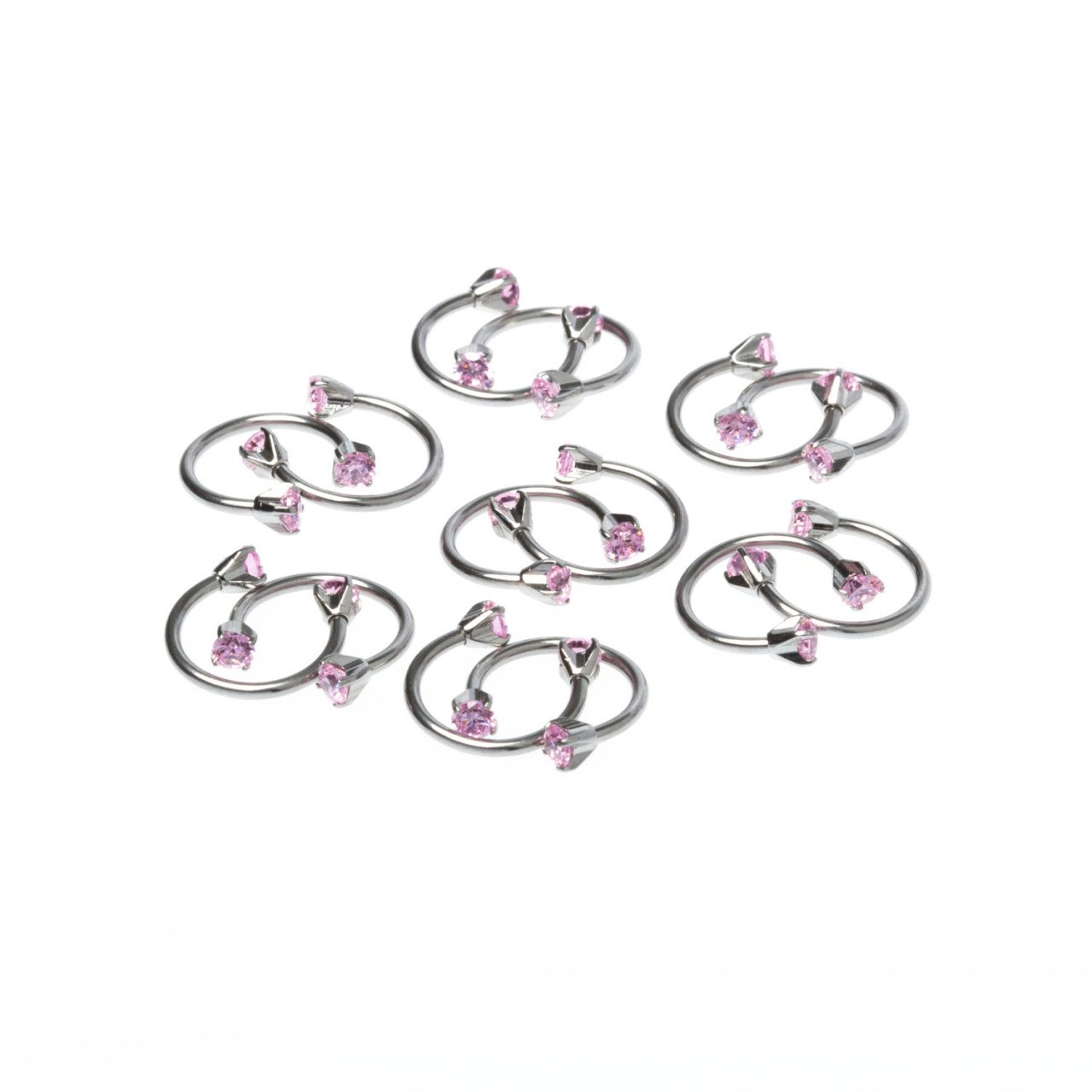 Toptan 316L Çelik Piercing Septum Smiley Boy: 1.2x10x3mm