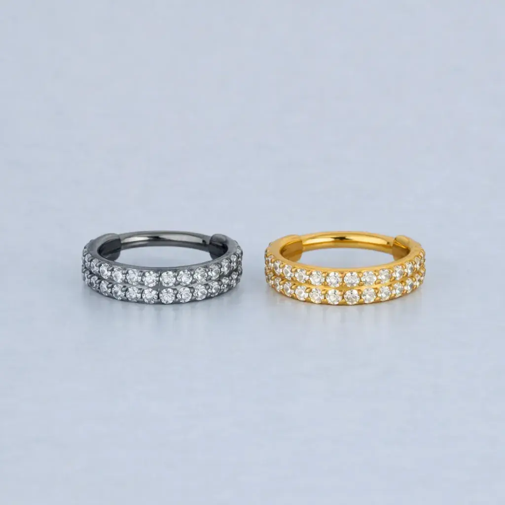 Piercing Titanyum Segment Halka