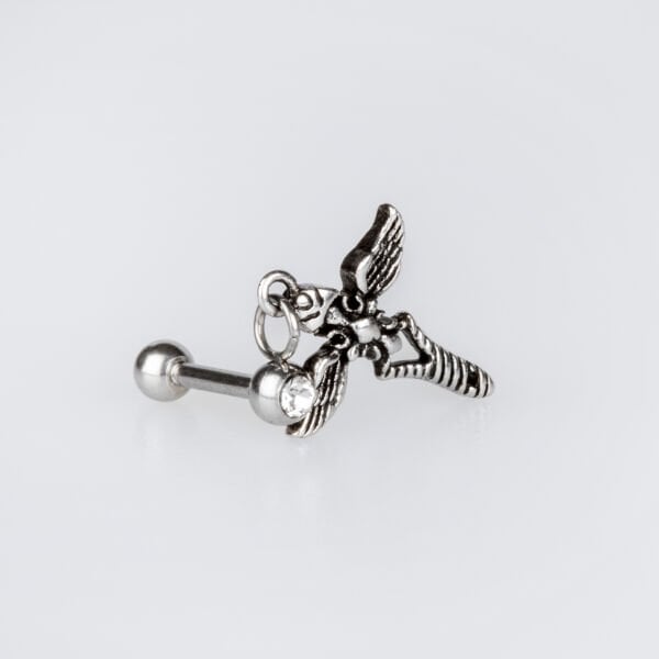 Toptan 316L Çelik Piercing Çelik Tragus Totem
