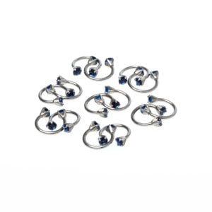 Piercing Septum Smiley Boy: 1.2x8x3mm