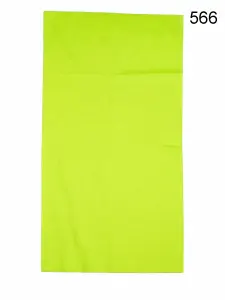Toptan Düz Neon Yeşil Boyunluk - Mikrofiber